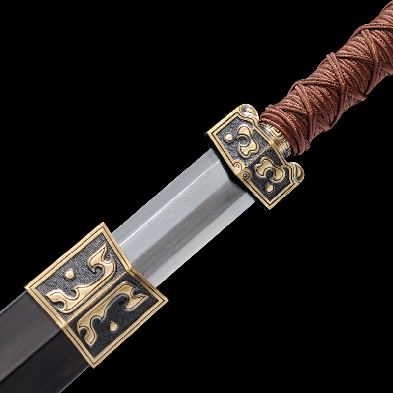 经典百炼钢八面汉剑|汉剑|花纹钢汉剑图片,汉剑