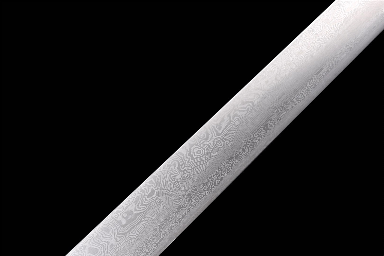 花纹钢传统明刀|中国刀|花纹钢|★★★★,中国刀