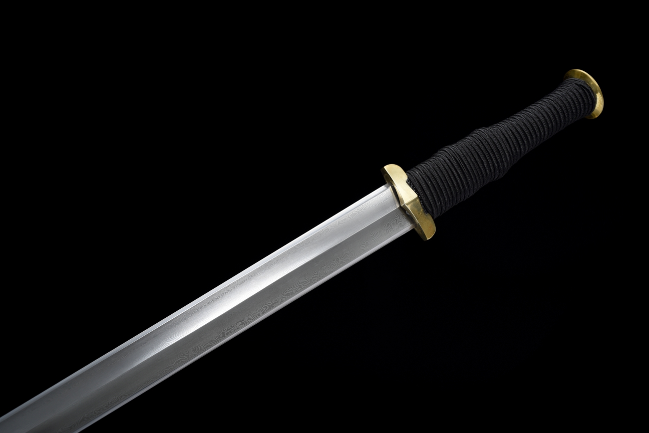 黑檀瓦面素装一体汉剑|汉剑|花纹钢,汉剑,中国宝剑,龙泉剑,汉剑图片