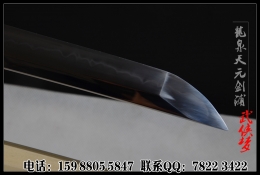 一体八角t10烧刃日本刀|武士刀|高碳钢|★★★