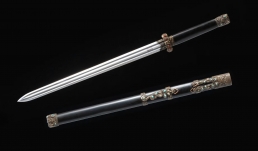 中款秦剑|花纹钢|龙泉剑