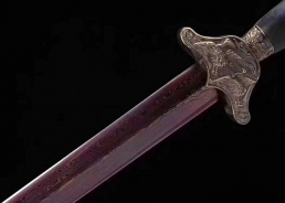 松鹤剑溢彩款|花纹钢|龙泉宝剑