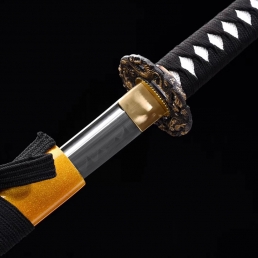 盘龙烧刃武士刀|高碳钢T10|武士刀