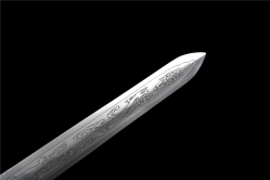 金属鞘长龙汉剑|汉剑|碳钢|金属鞘金属柄 未开刃